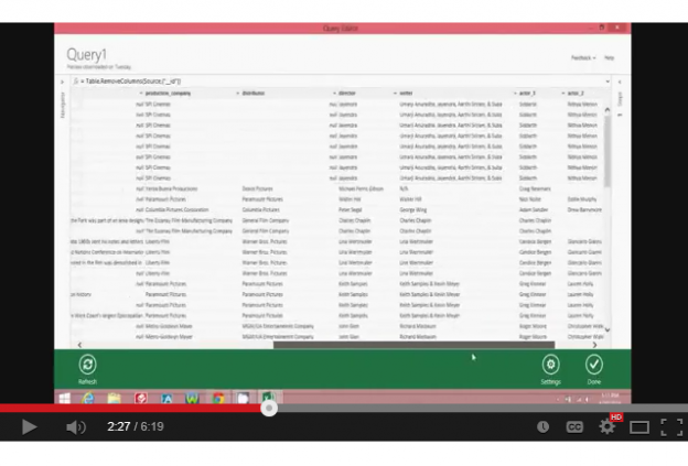 Tutorial Video Uses an OData Feed to Pull Data into Excel using Power ...